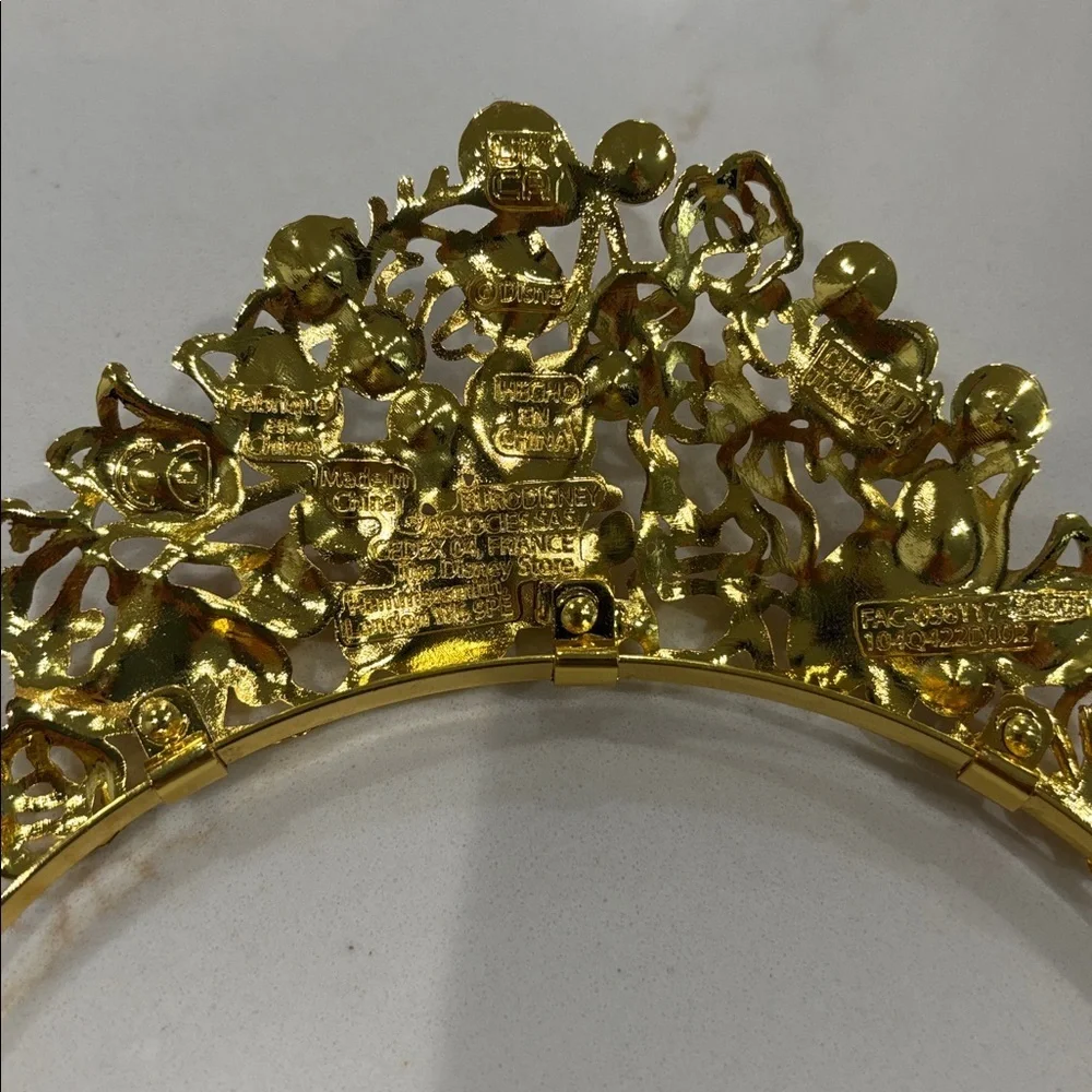 Princess Aurora WDW parks Sleeping Beauty Gold Gemstone Headband tiara